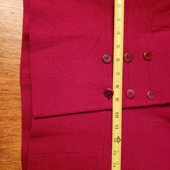 Tahari Wool fitted sexy little jacket size 4 - Picture 10 of 16